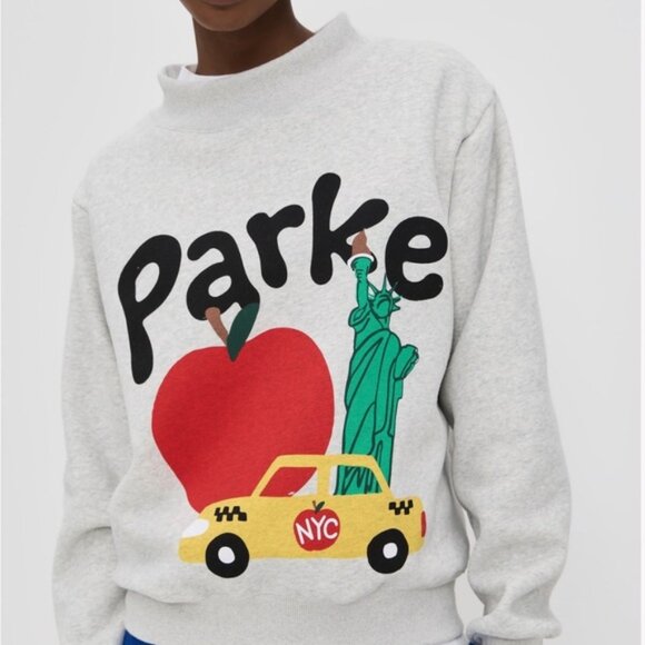 Parke New York Mockneck Sweatshirt - Picture 2 of 9